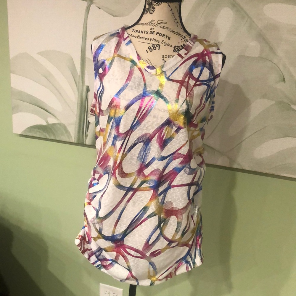 Brand new with tags colorful tank top Size 2X